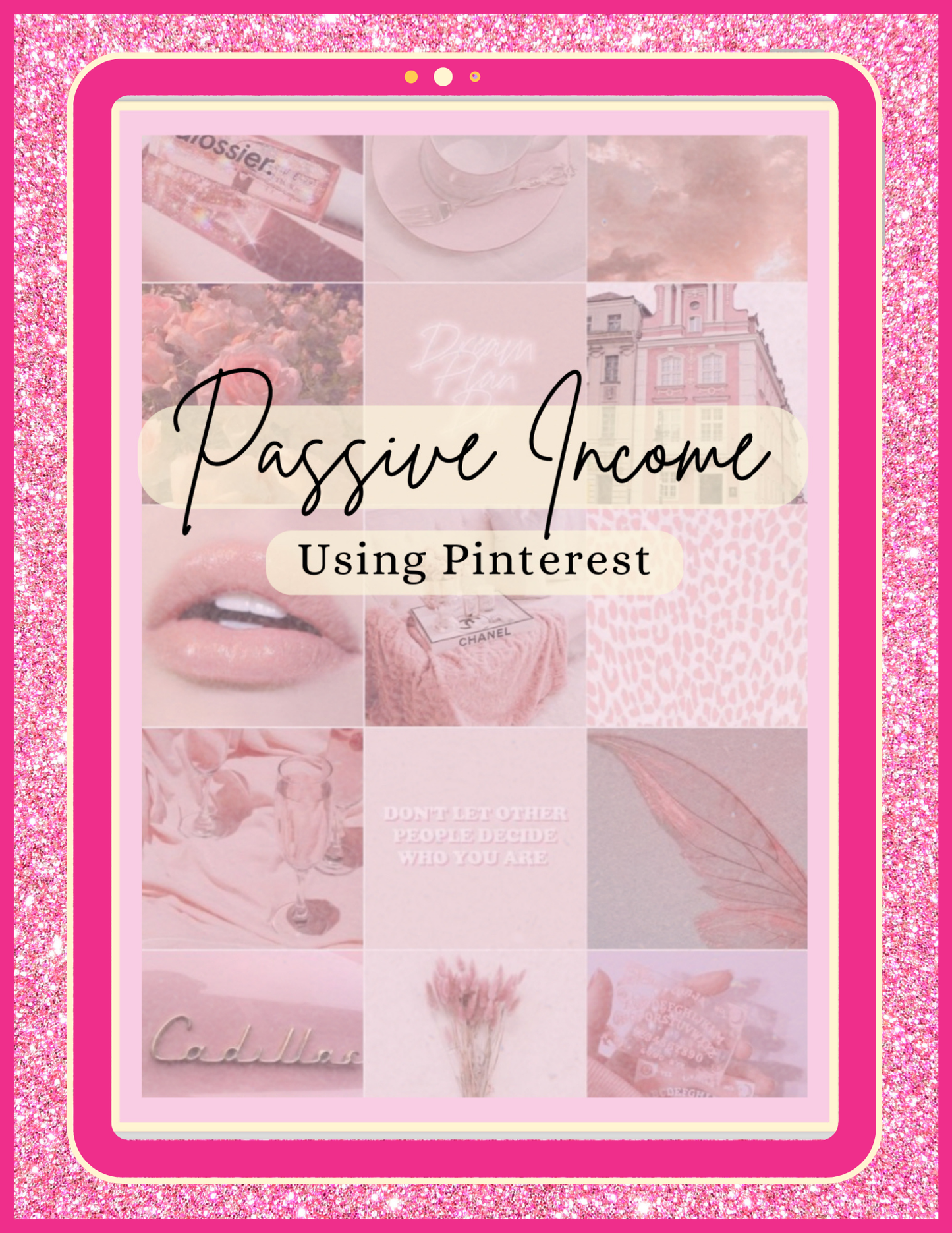 Passive Income from Pinterest: A 33-Page Guide to Boosting Traffic and Sales