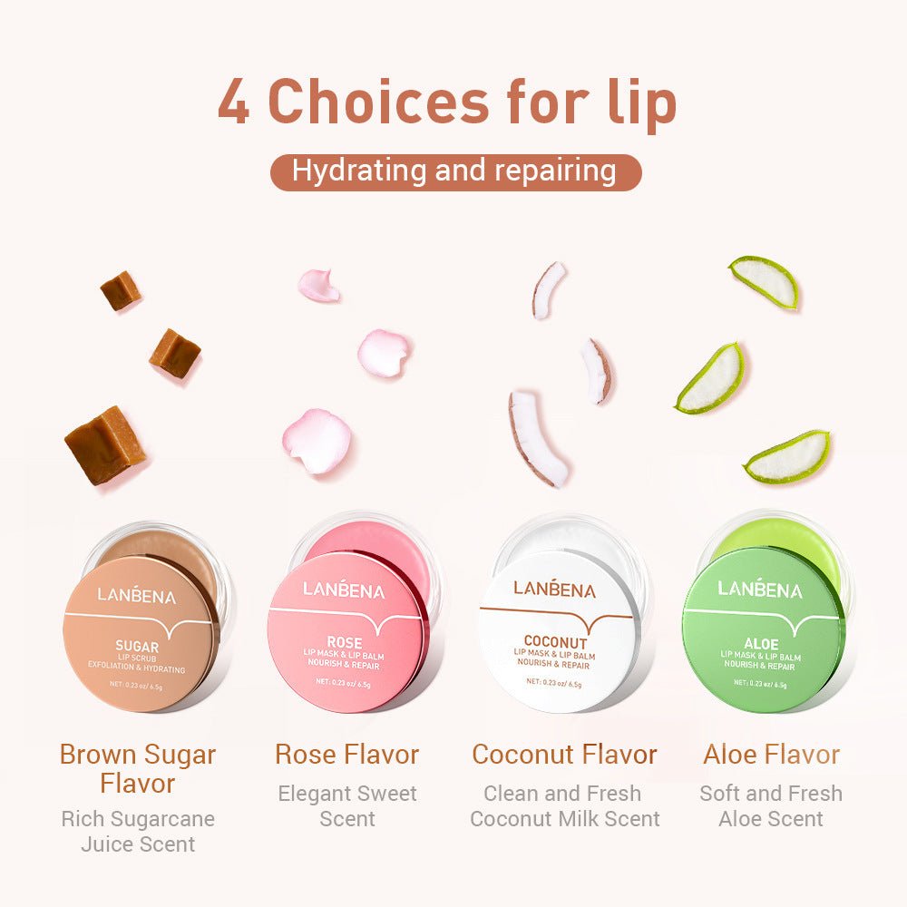 Rose Coconut Oil Aloe Lip Mask - NurseMade Naturals